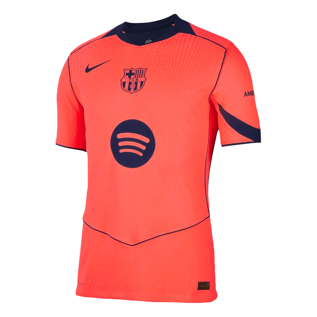 Camiseta de fútbol de visitante del Barcelona 2025/26, auténtica, ROONY #19