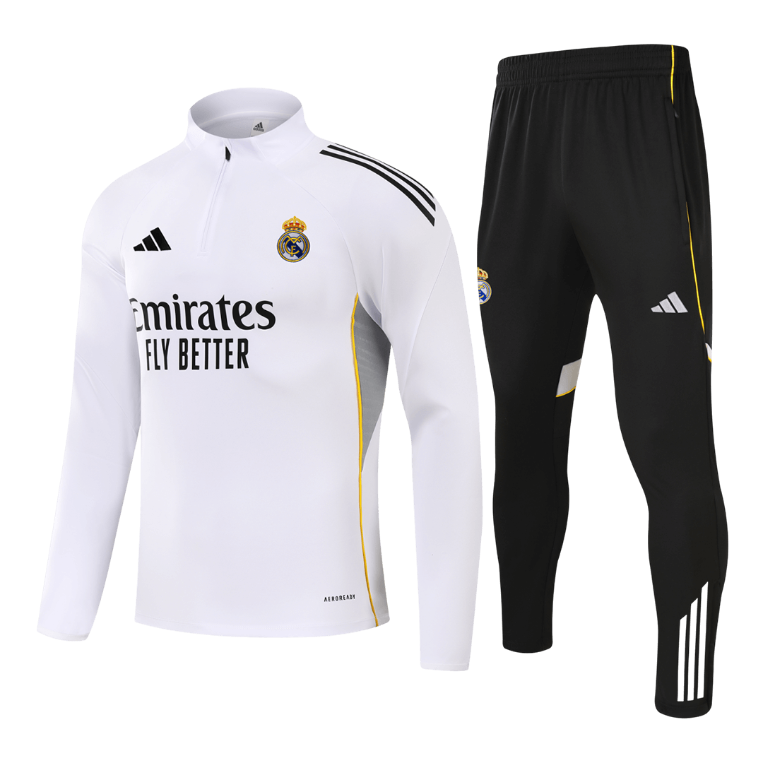 Kit de camiseta infantil del Real Madrid 2025/26 - Blanco