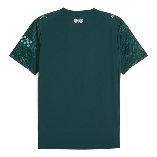 Kit de fútbol visitante del Manchester City (camiseta y pantalón corto) 2025/26