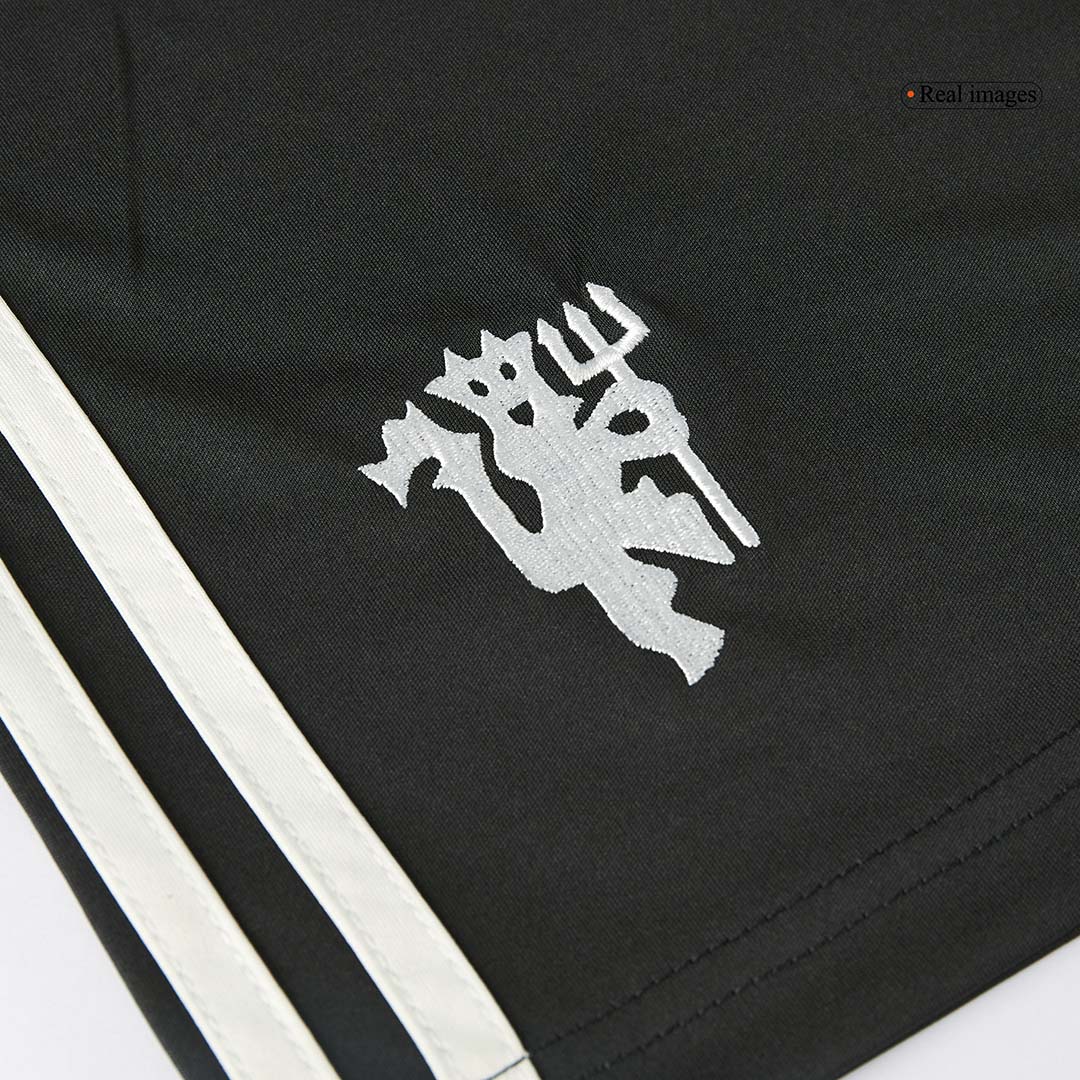Kit de fútbol visitante del Manchester United para hombre (camiseta y pantalón corto)