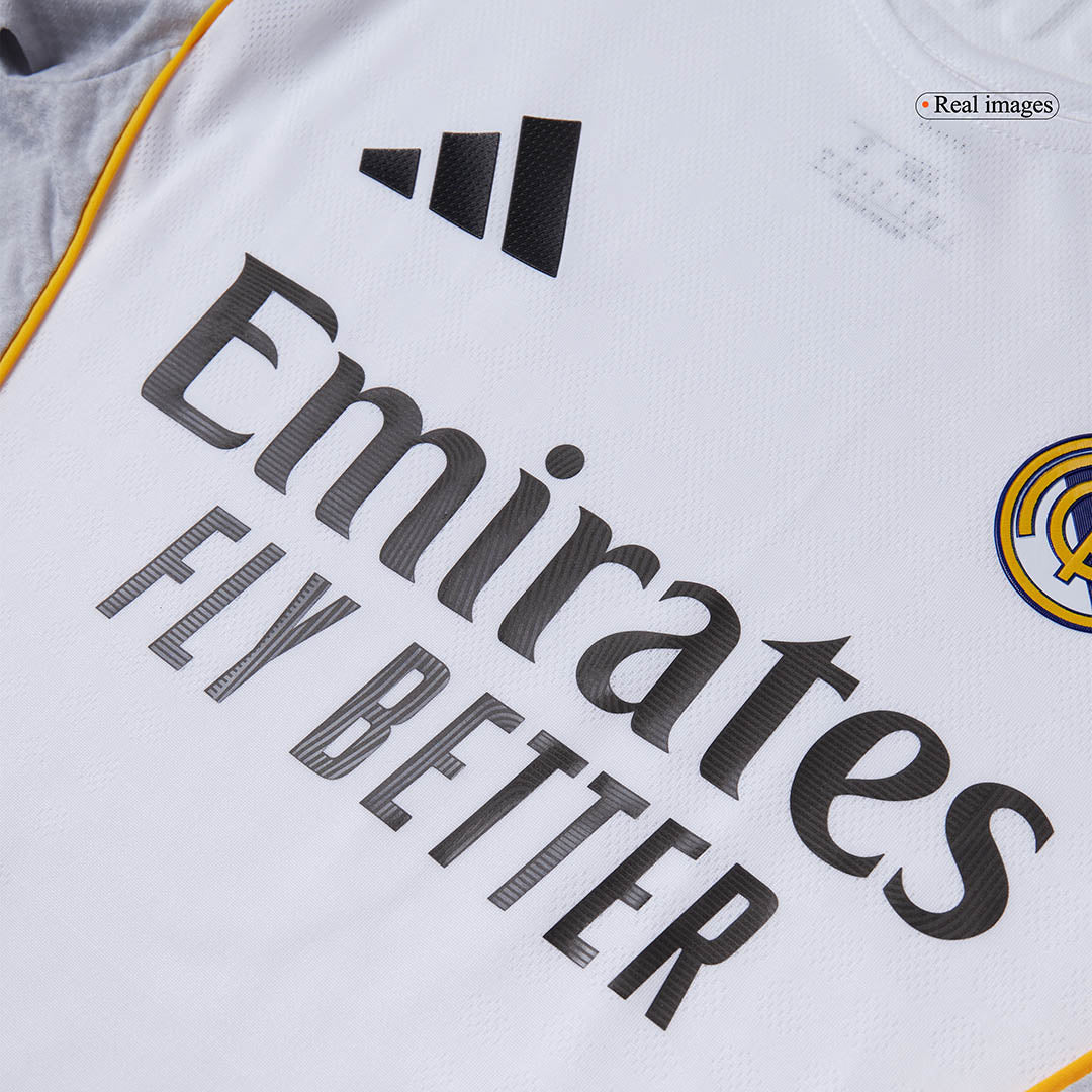 Camiseta de fútbol local del Real Madrid TCHOUAMENI #14 2025/26 auténtica
