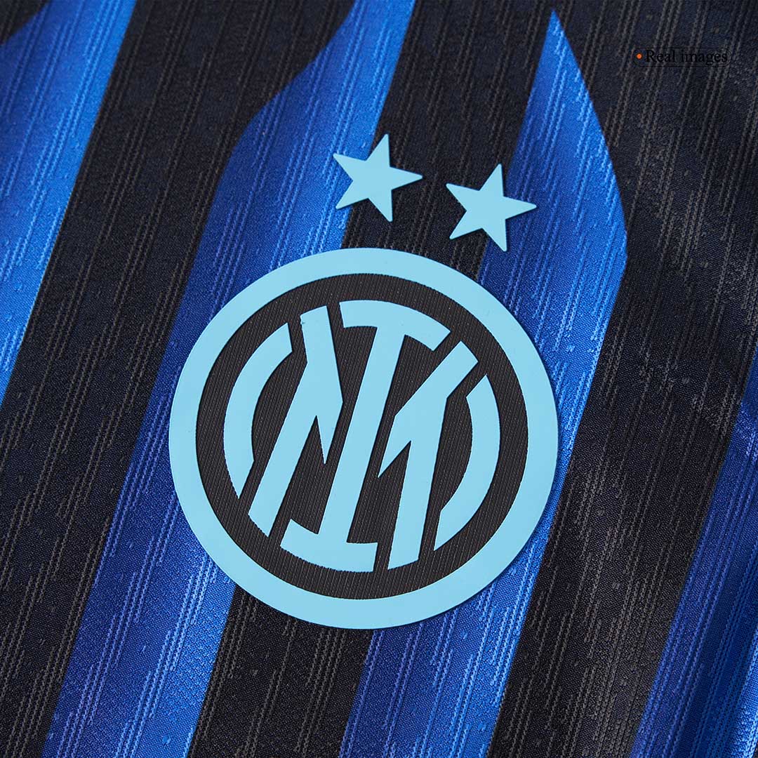 Camiseta de fútbol local auténtica DUMFRIES #2 del Inter de Milán 2025/26