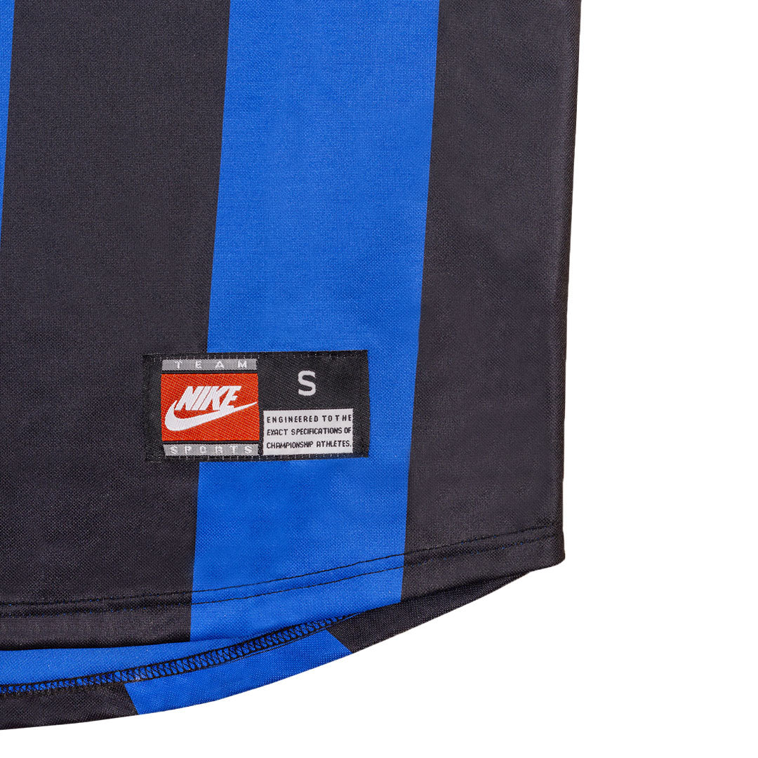 Retro BAGGIO # 10 1999/00 Camiseta de fútbol local del Inter de Milán