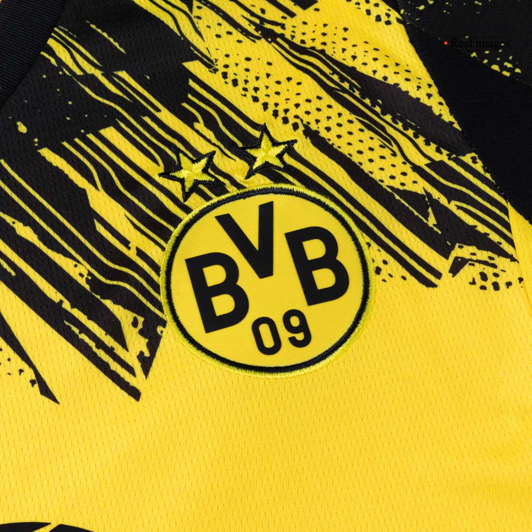 Kit de fútbol local del Borussia Dortmund (Kit y pantalón corto) 2025/26, amarilla