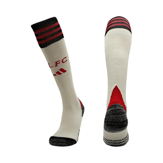 Calcetines de visitante del Liverpool 2025/26