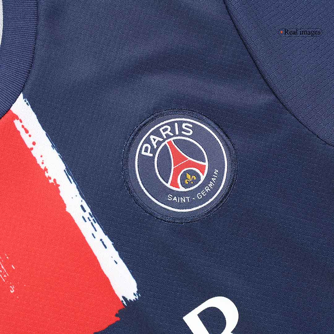 Kit de camiseta de fútbol local del PSG para niños (camiseta, pantalón corto y calcetines) 2024/25