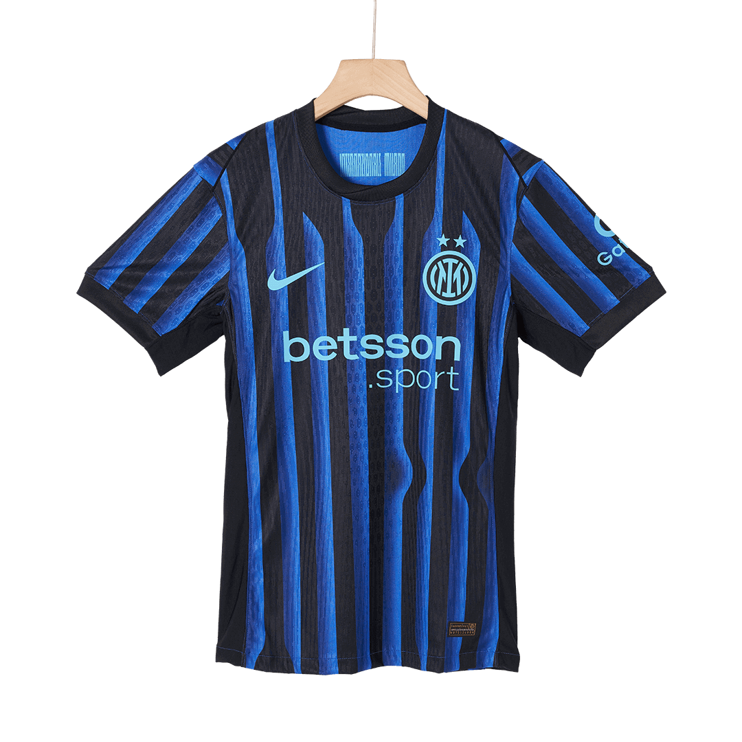 Camiseta de fútbol local auténtica del Inter de Milán Thuram #9 2025/26