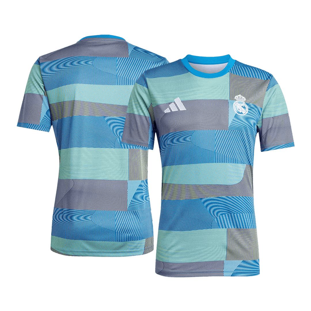 Camiseta de fútbol del Real Madrid prepartido 2025/26 (grande)