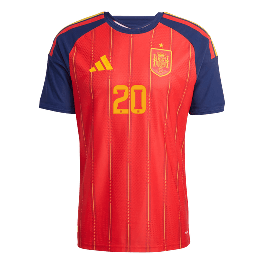 Auténtica camiseta de local de la selección española de fútbol de PEDRI #20, temporada 2026