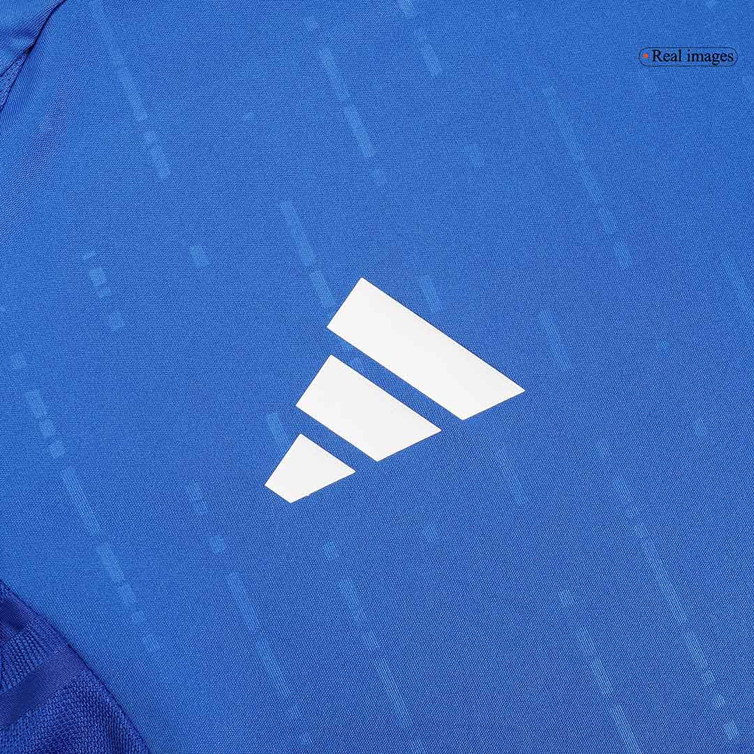 Camiseta de fútbol local auténtica de CHIESA #14 de Italia para la Eurocopa 2024