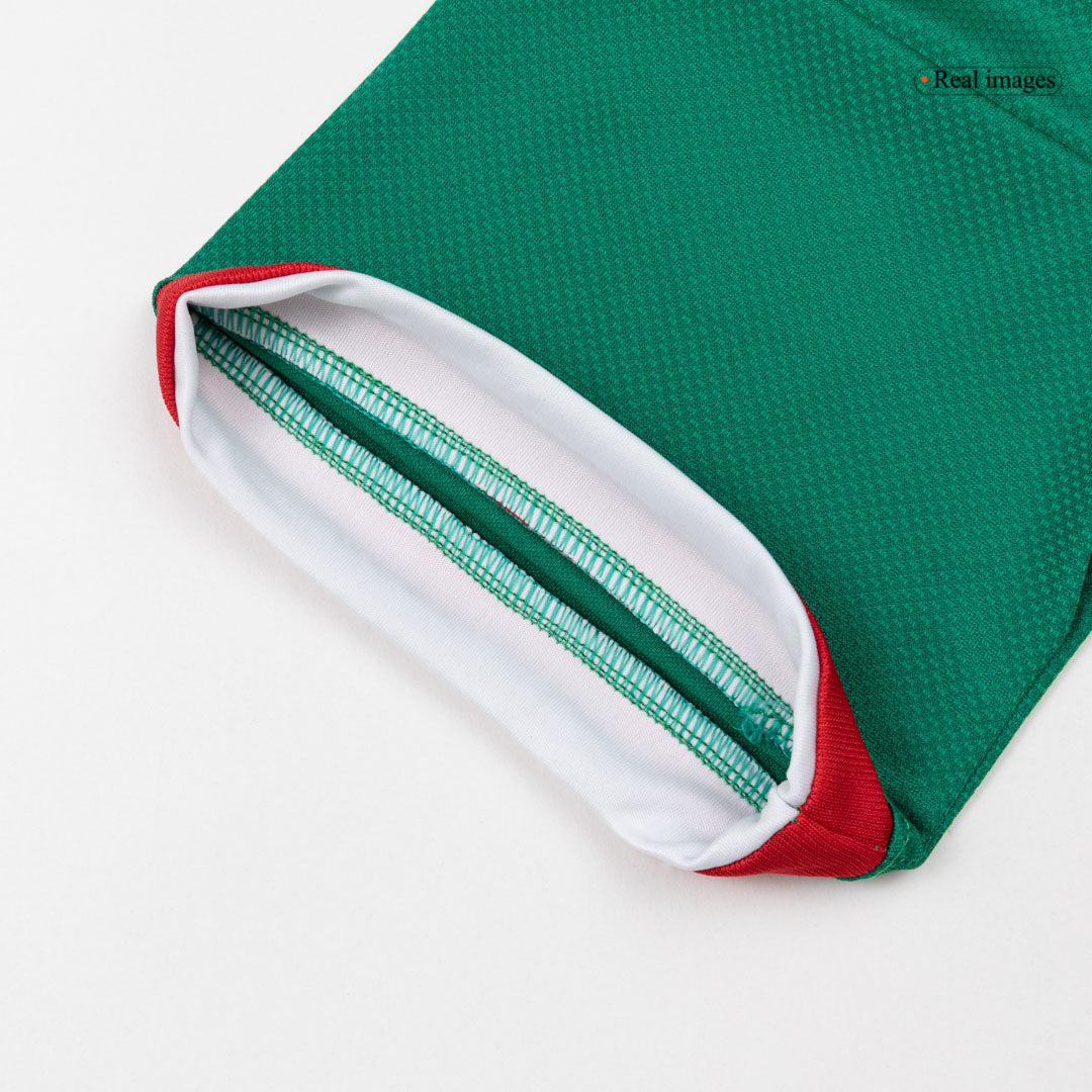Uniforme local de México (camiseta + pantalón corto + calcetines) para el Mundial 2026