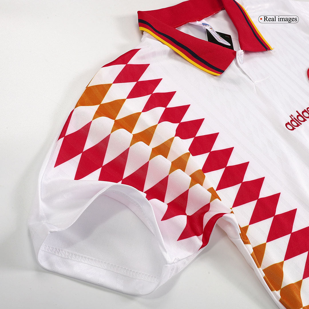 Camiseta retro de fútbol de visitante de España 1994