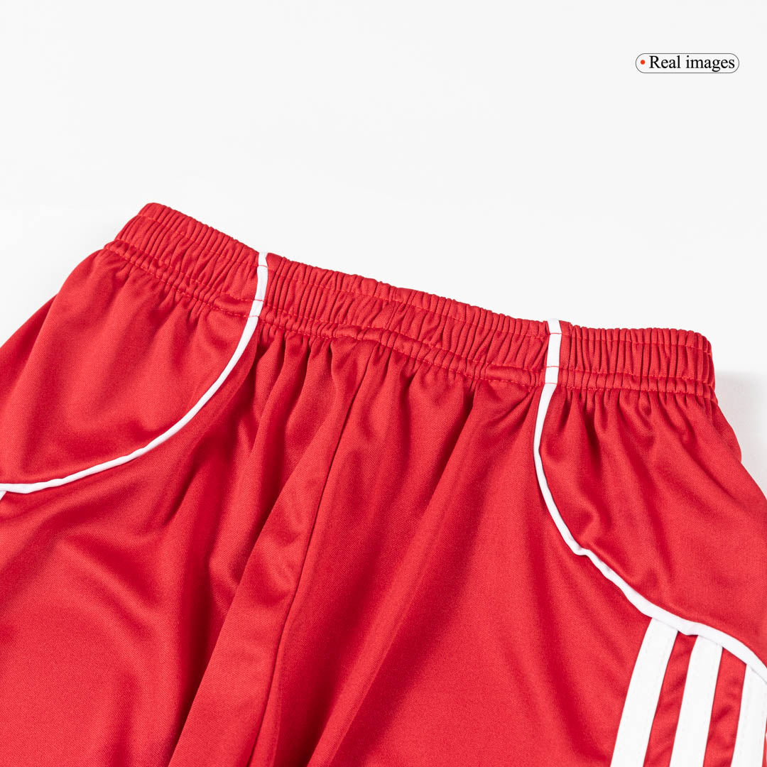 Kit de camiseta de fútbol local del Liverpool para niños (camiseta, pantalón corto y calcetines) 2025/26