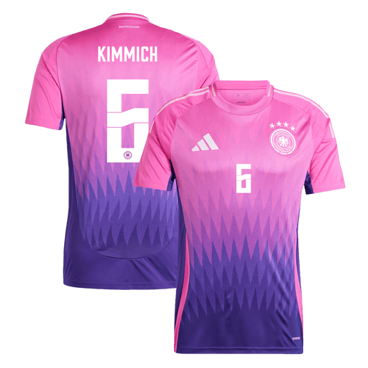 Camiseta de fútbol visitante de Alemania KIMMICH #6 para la Eurocopa 2024