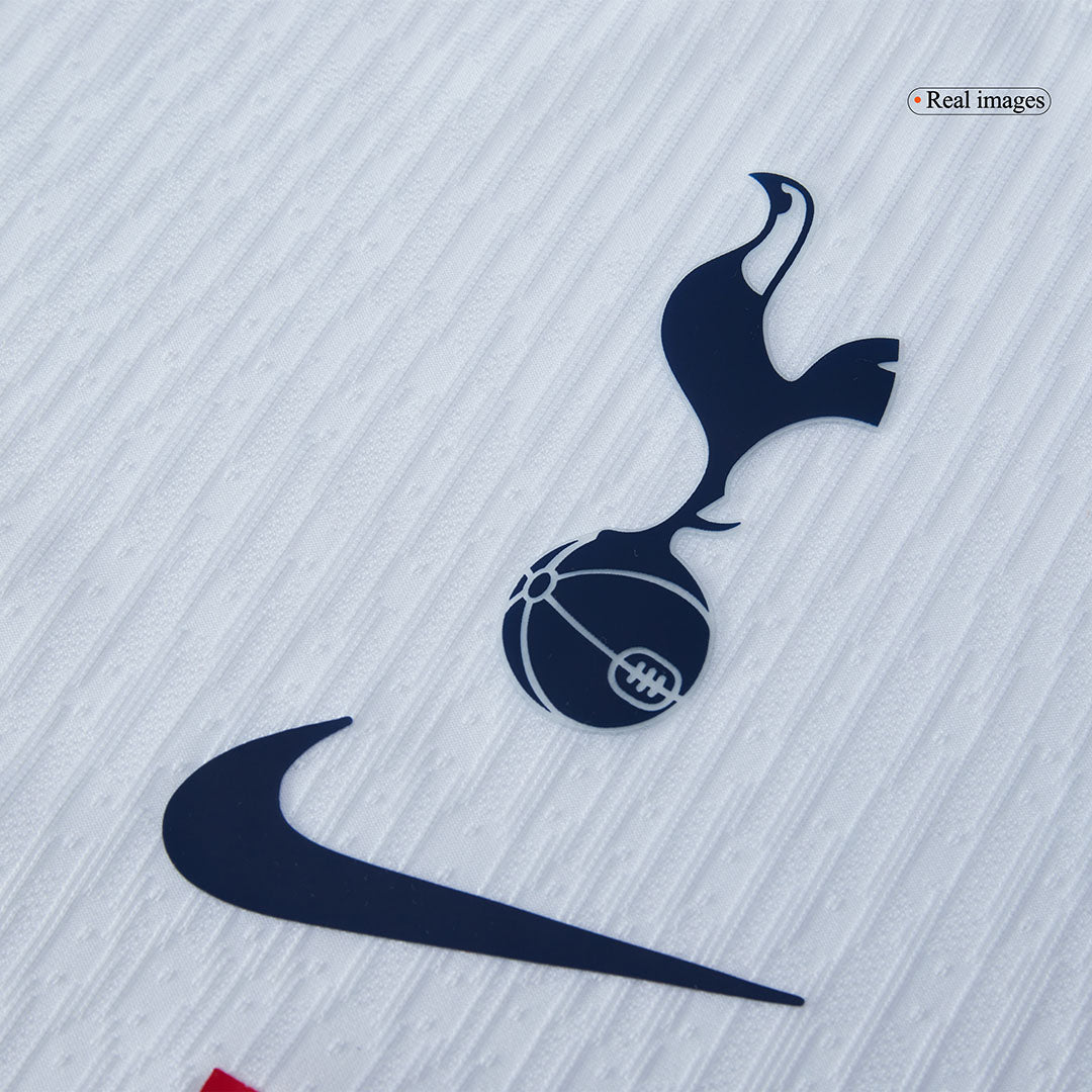 Camiseta de fútbol local auténtica del Tottenham Hotspur 2025/26, XAVI #7, color blanco - UCL