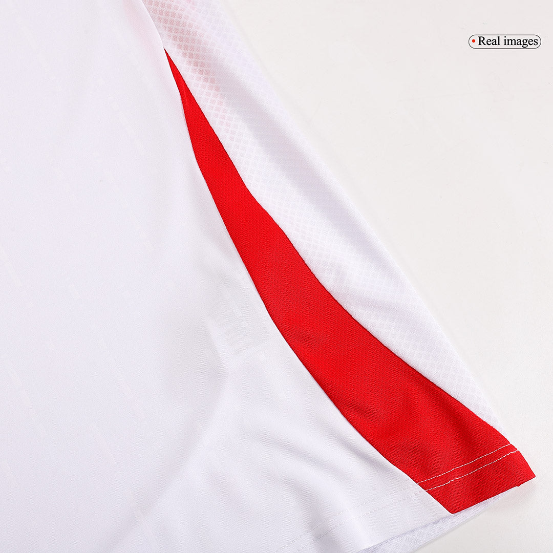 Kit de fútbol de visitante de Italia (camiseta y pantalón corto) para la Eurocopa 2024