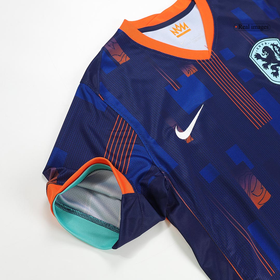 Camiseta de fútbol de visitante de Países Bajos para la Eurocopa 2024