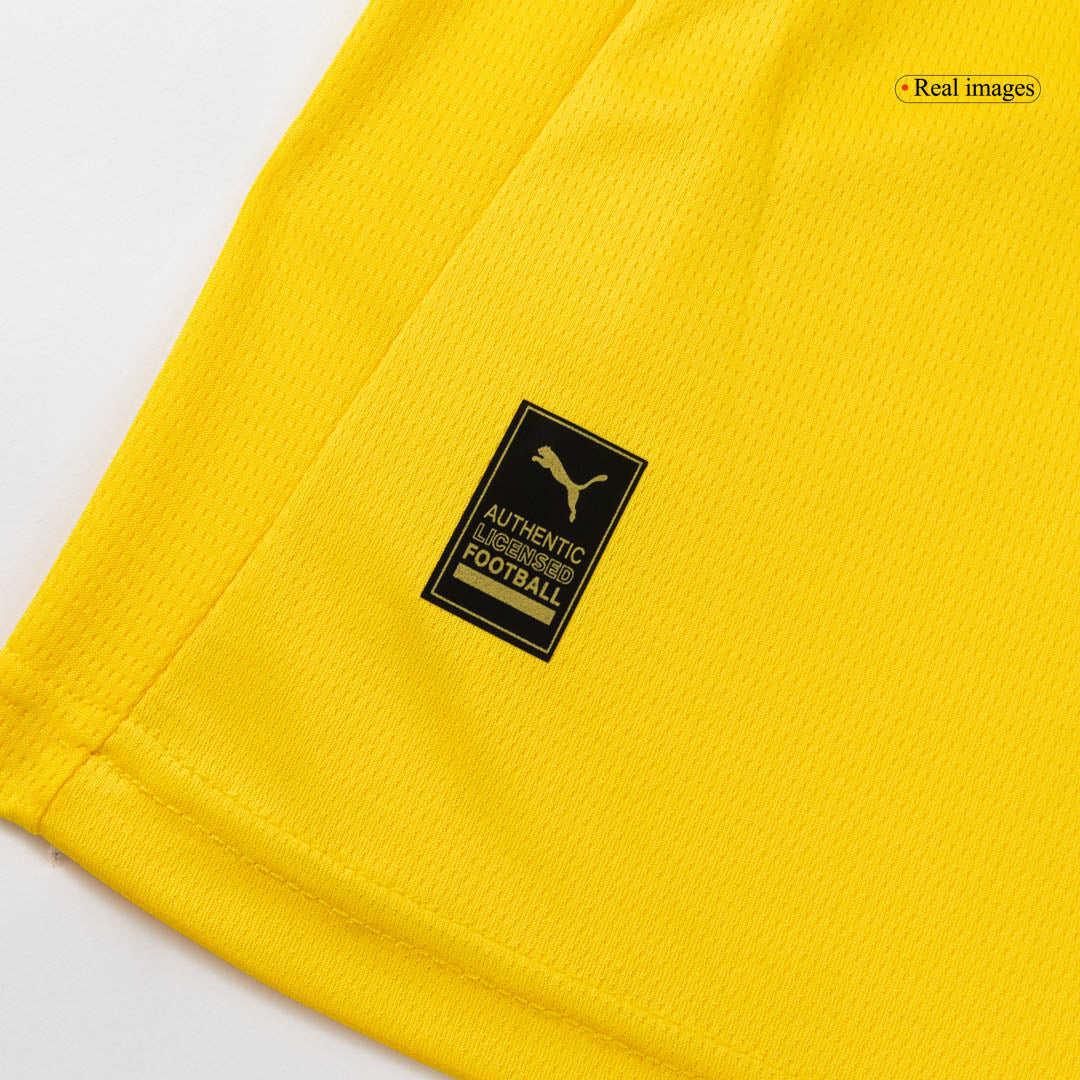 Kit de fútbol local del Borussia Dortmund (Kit y pantalón corto) 2025/26, amarilla