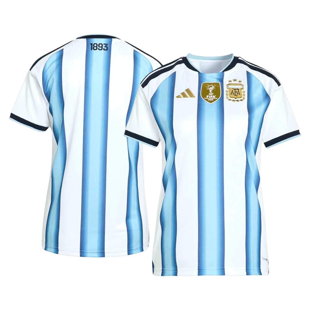 Camiseta de fútbol local de Argentina para mujer 2026