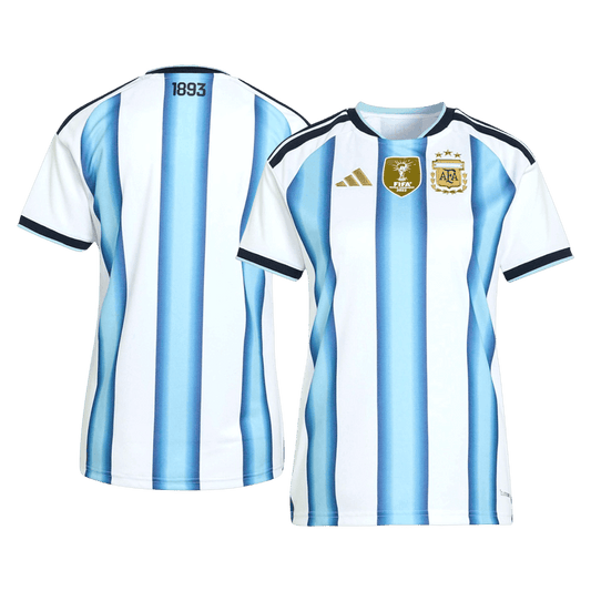 Camiseta de fútbol local de Argentina para mujer 2026
