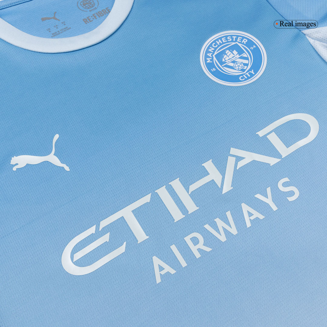 HAALAND #9 Camiseta de local del Manchester City 26/27 Azul