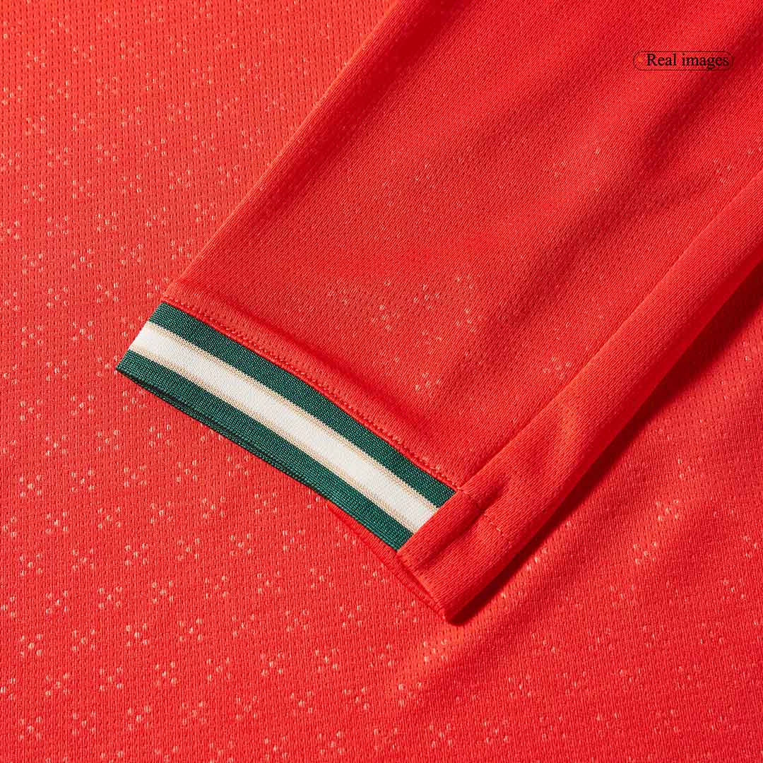 Camiseta de fútbol de manga larga local de Portugal RONALDO #7 2025, roja
