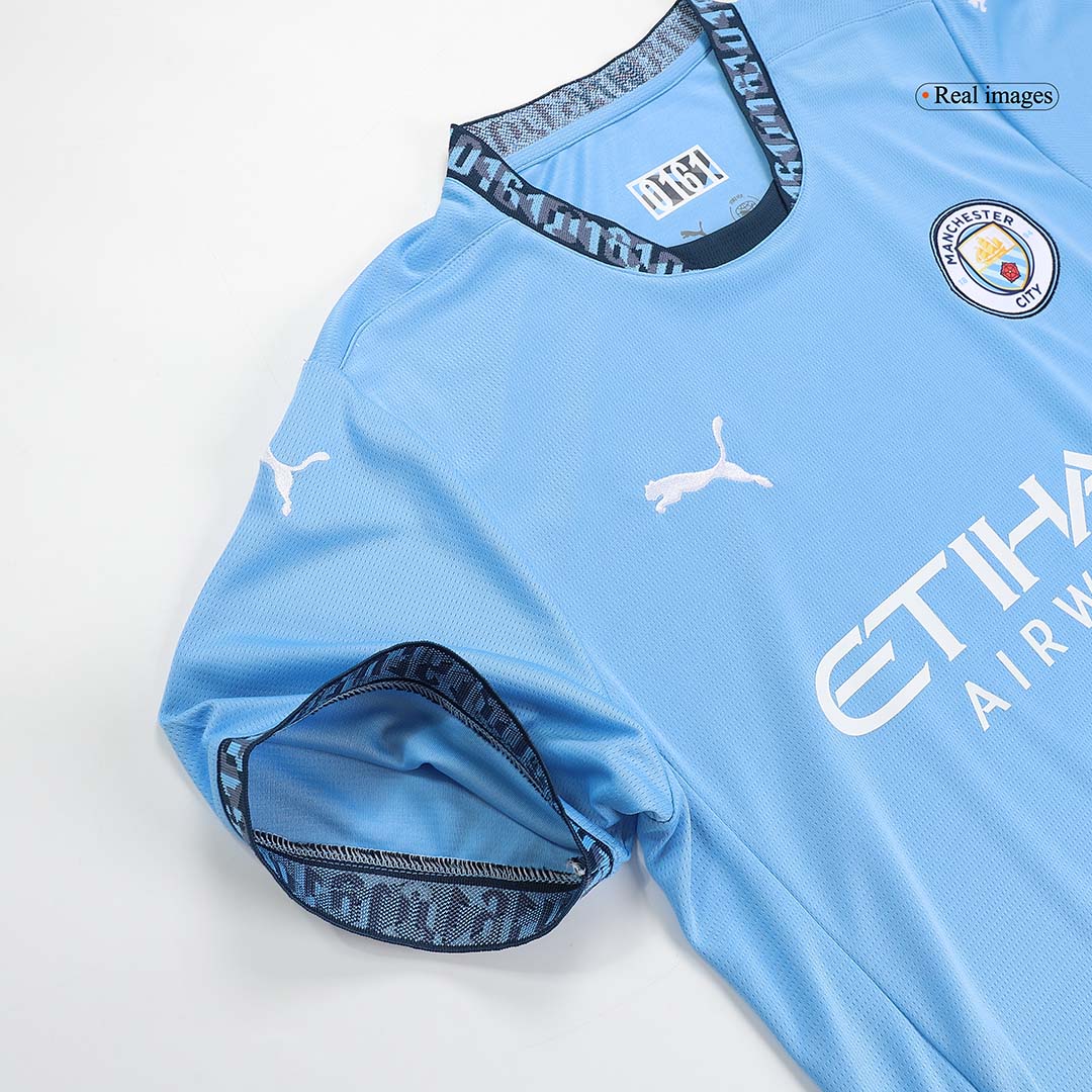Camiseta de local del Manchester City DE BRUYNE #17 - UCL