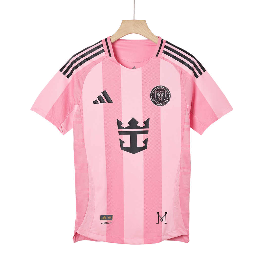 Camiseta de fútbol local auténtica del Inter Miami CF 2025, rosa