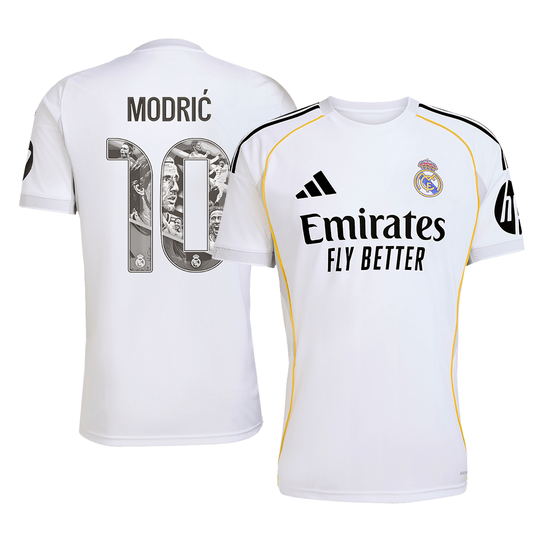 Camiseta de fútbol Real Madrid MODRIĆ Special #10 1ª equipación 2025/26