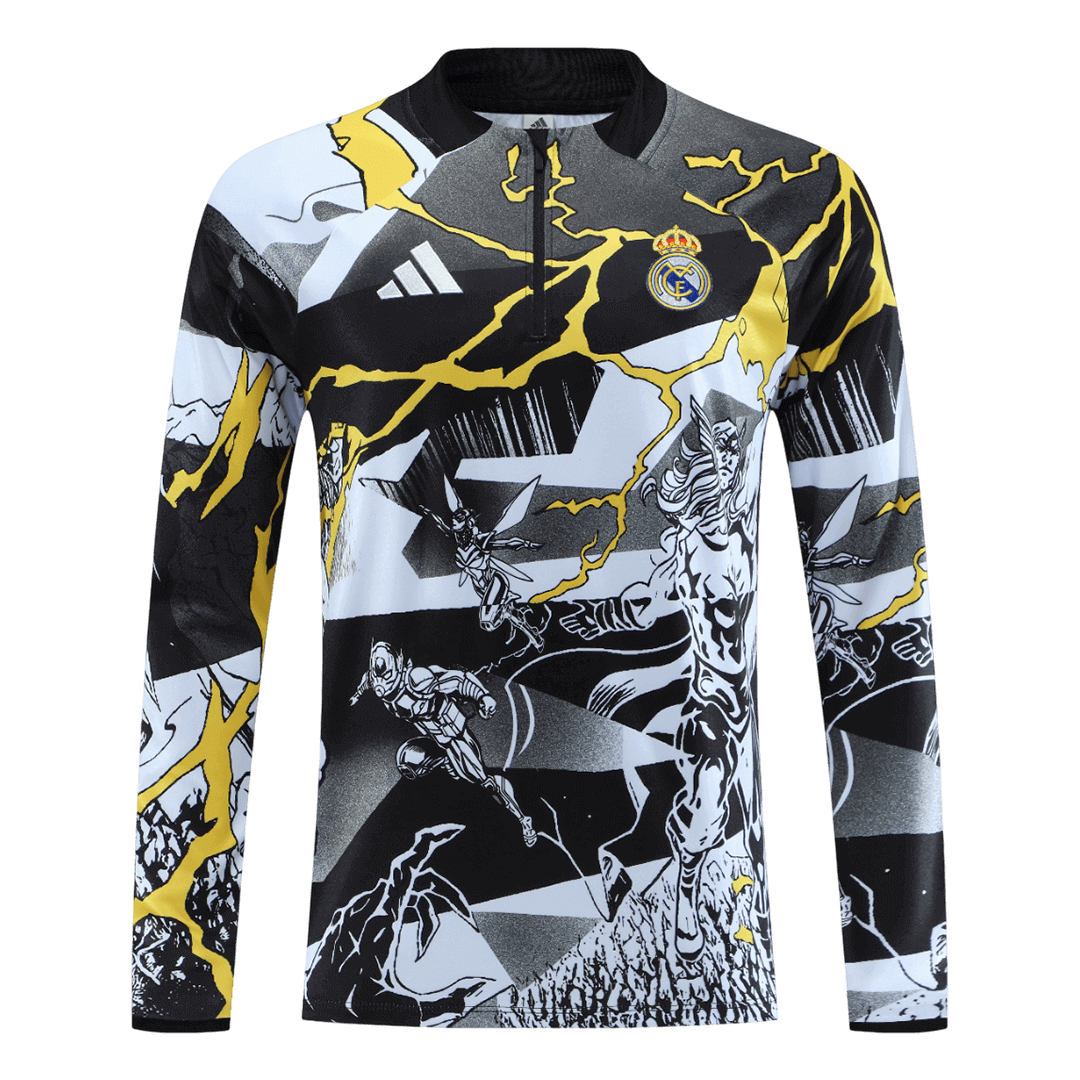 Kit de chaqueta del Real Madrid 2025/26 - Negro