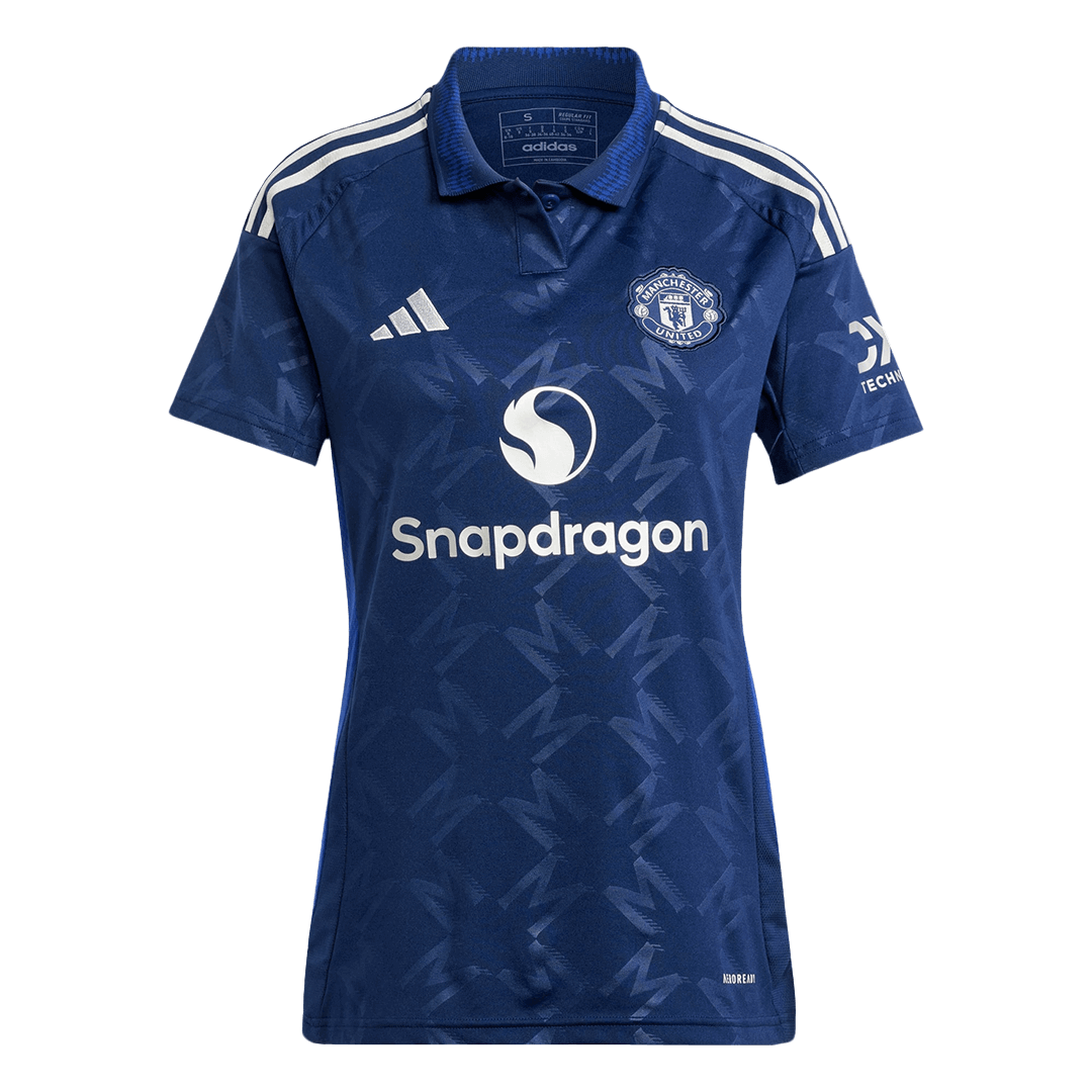 Camiseta de fútbol visitante del Manchester United para mujer 2024/25