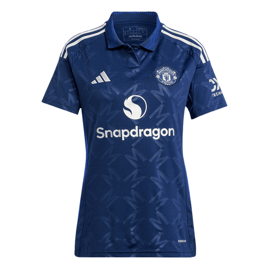 Camiseta de fútbol visitante del Manchester United para mujer 2024/25