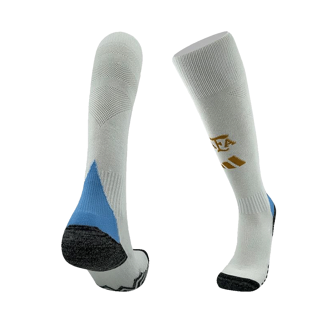 Kit de camiseta de fútbol local de Argentina para niños (camiseta, pantalón corto y medias) 2024