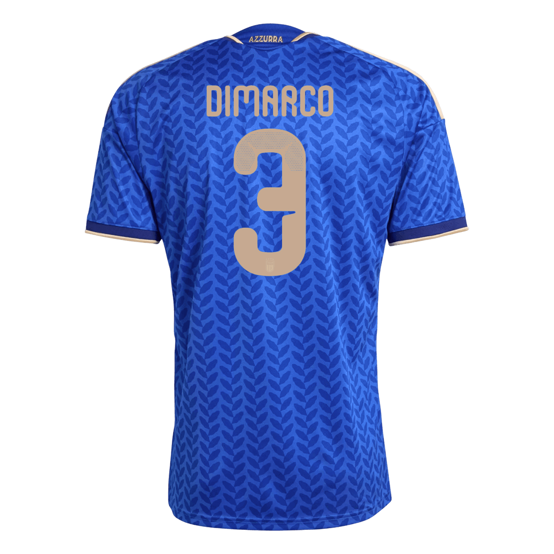 Camiseta de fútbol local DIMARCO #3 Italia 2026