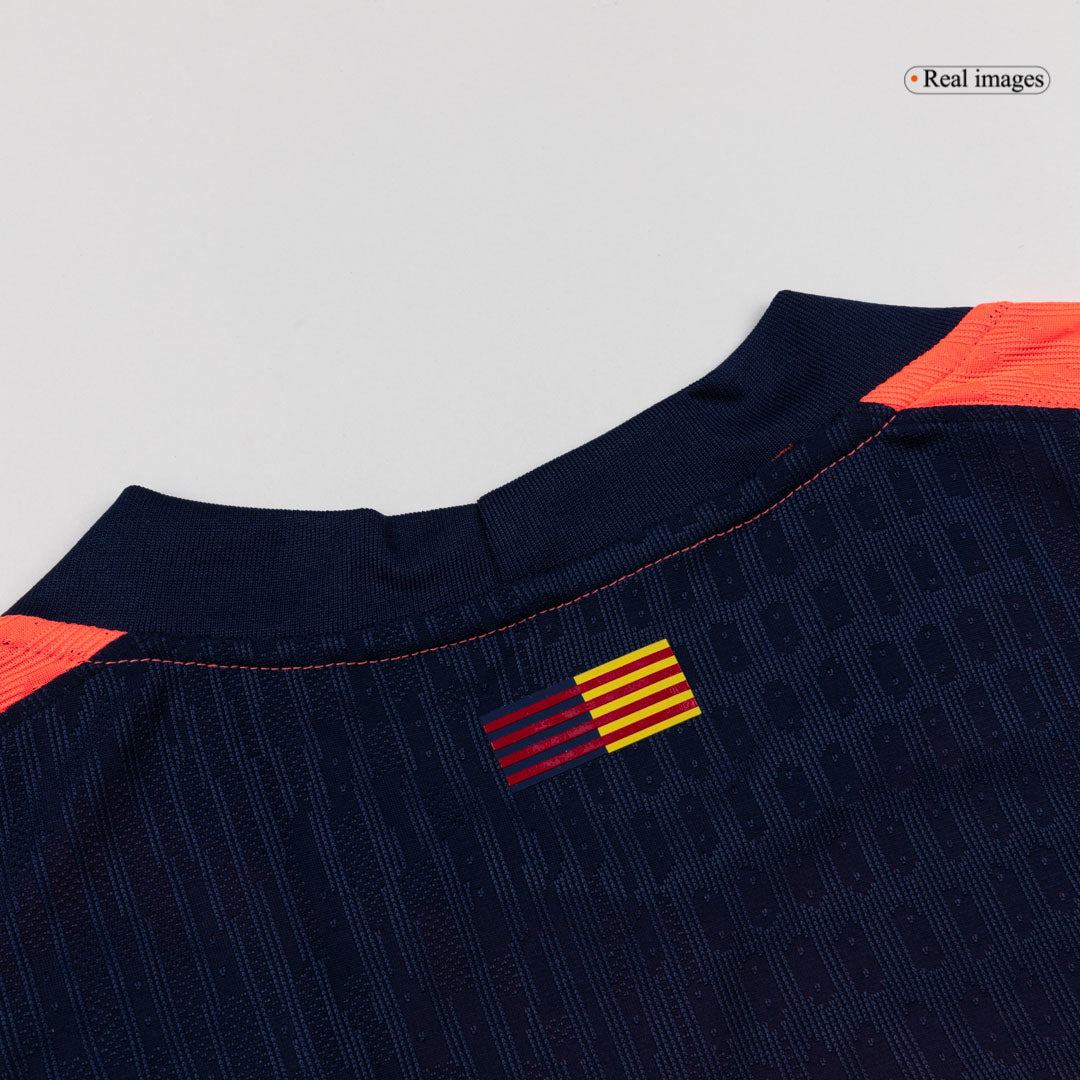 Camiseta de fútbol de visitante del Barcelona 2025/26, auténtica, ROONY #28
