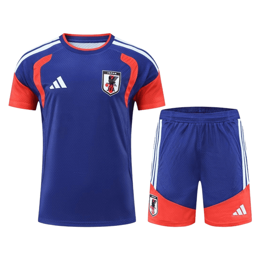 Equipación de fútbol de Japón para la previa del partido (camiseta + pantalón corto) 2026
