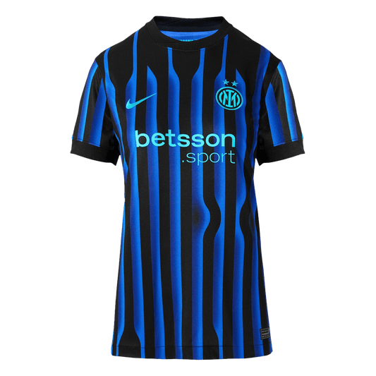 Camiseta de fútbol local del Inter de Milán para mujer 25/26, azul marino