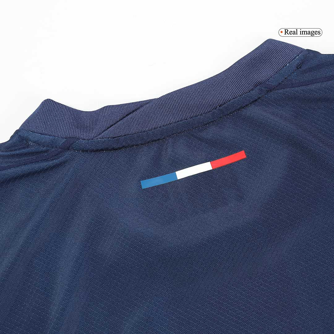 Camiseta de fútbol local del PSG #25 2024/25 azul marino - CAMPEONES DE EUROPA