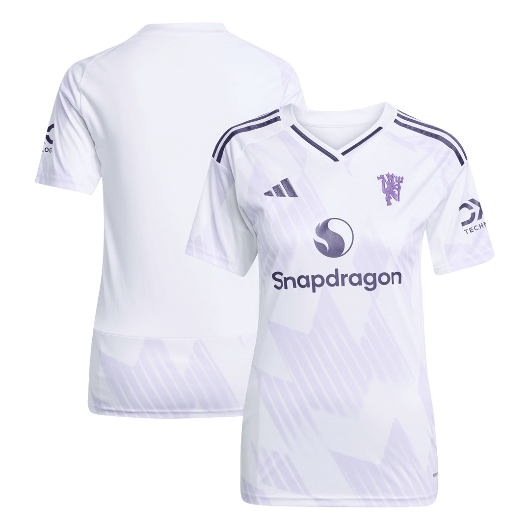 Camiseta de fútbol visitante del Manchester United para mujer 2025/26