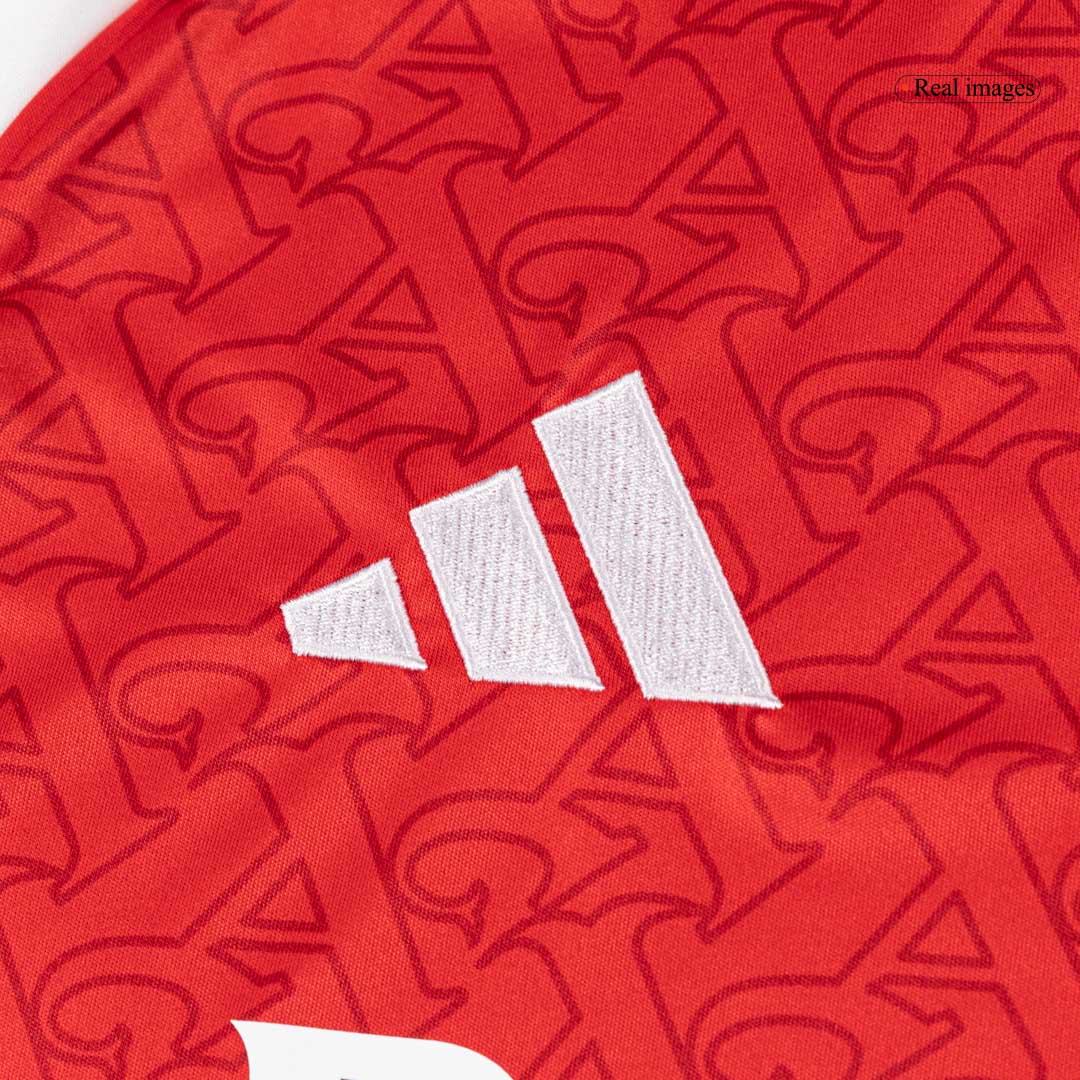 Kit de fútbol local del Arsenal (Kit y pantalón corto) 2025/26, roja