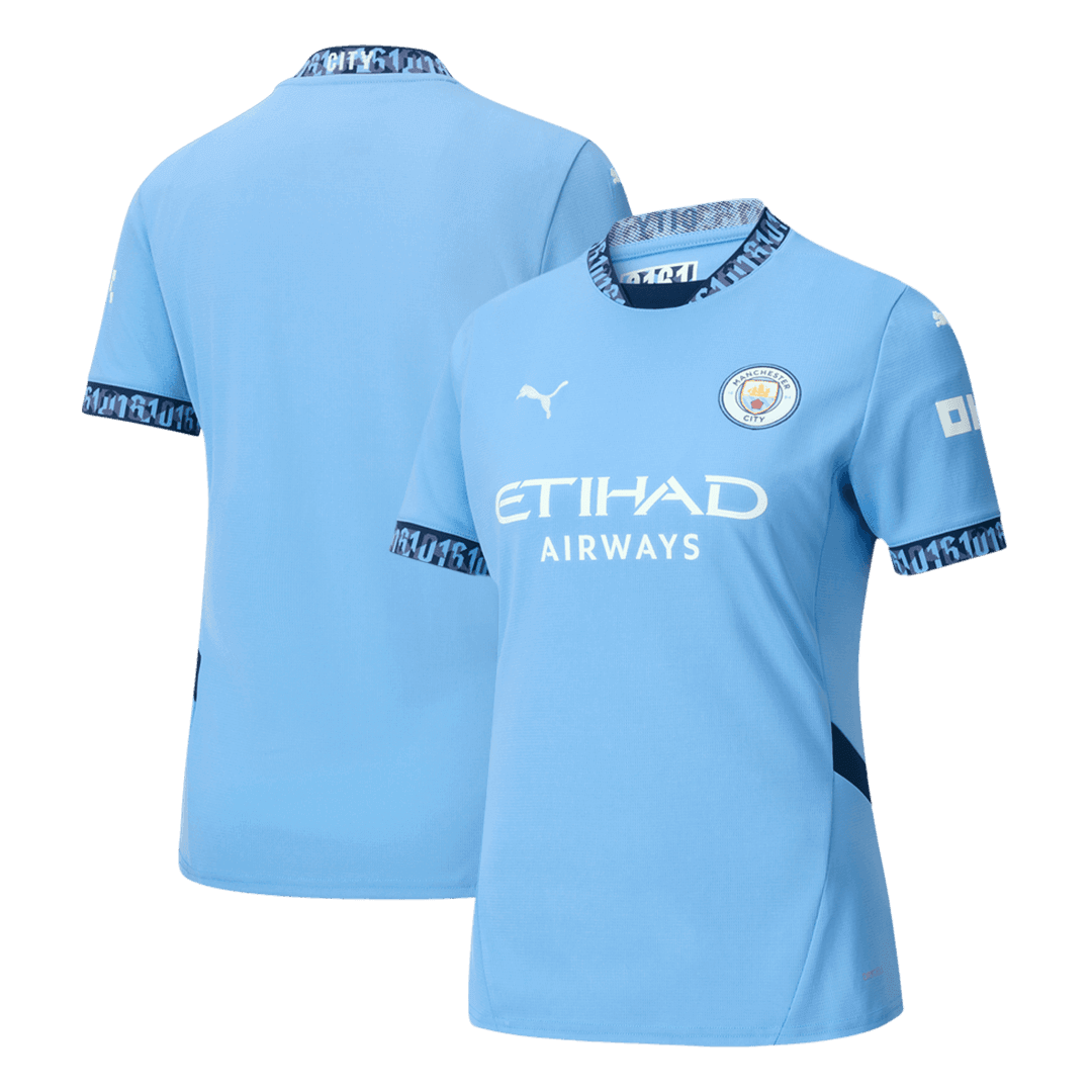 Camiseta de fútbol local del Manchester City para mujer 2024/25