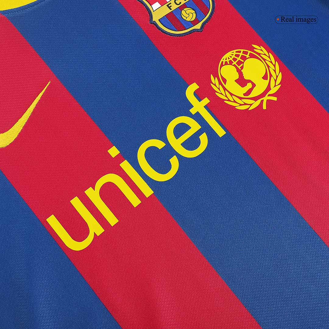 Camiseta retro de fútbol local del Barcelona DAVID VILLA #7 2010/11