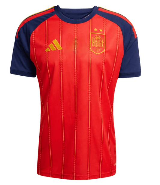 Camiseta de local de España, edición Mundial 2026, roja.