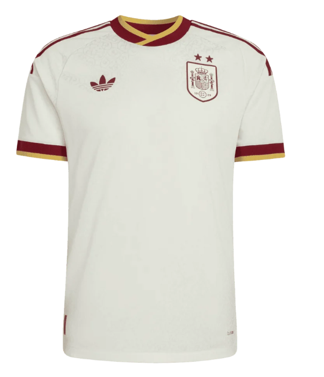 Camiseta de visitante de España para el Mundial 2026 - Versión de jugador